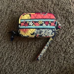 Vera Bradley camera case with wrist strap